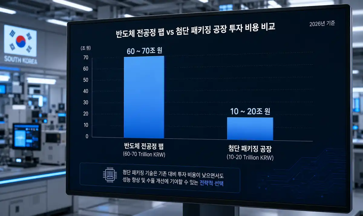 호남 반도체 클러스터 예상 투자 규모 비교 그래프