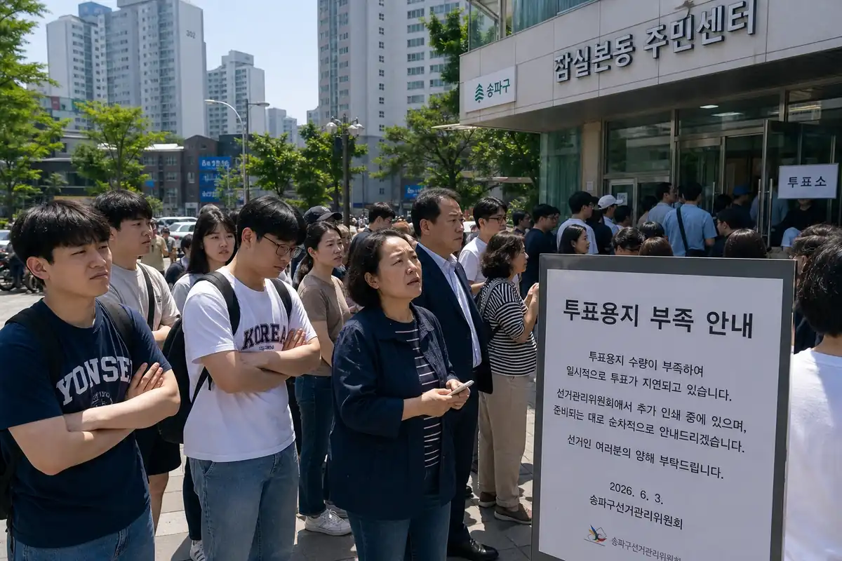 63 지방선거 투표용지 부족의 원인과 선관위 예산 의혹의 진실